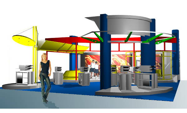 proyecto arquitectura Locales - Stand Dimacofi 3